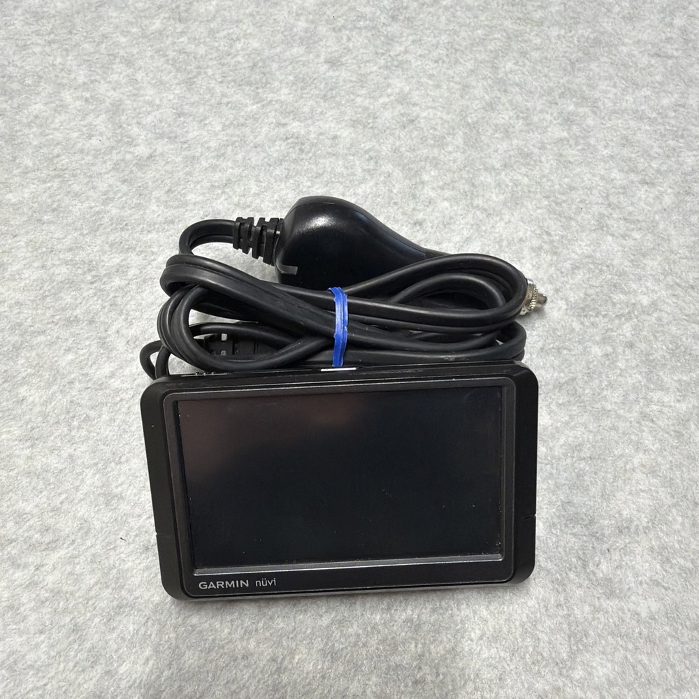 Garmin Nuvi 465 GPS Navigation Bundle With Charger Tested